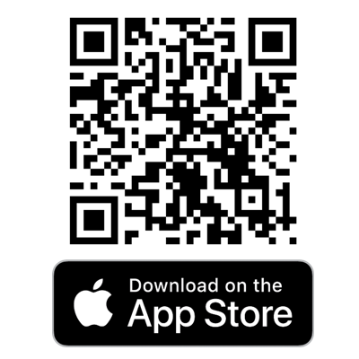 Click/Scan to Download Frugl on iOS